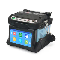 DHL Shipping TEKCN TC-400 Core Alignment Fiber Optical Fusion Splicer TC400 Welder splicing machine with cleaver kit