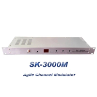 av to rf Agile Adjacent Channel Modulator MCU control CATV modulator Modulator match set top box output RF signal SK-3000M