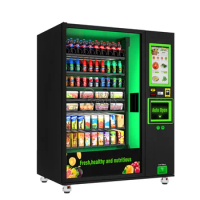 Automatic Fresh Cold Fruit Vending Machine Frozen Food Ice Cream Meat Vending Machine With Touch Screen