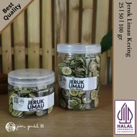 Jeruk Limau Iris Kering - Buah Kering by Jamu Gendul 88 Kualitas Premium 100gram