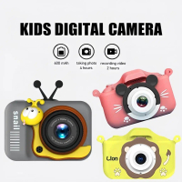 Kids Digital Camera 12MP HD Camera Video Toy Shockproof Child Photography Dual Lens