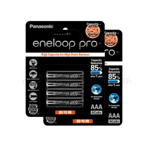 【Panasonic 國際牌】黑鑽款 eneloop PRO 4號950mAh 低自放充電電池 BK-4HCCE-8顆入