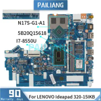 PAILIANG Laptop motherboard For LENOVO Ideapad 320-15IKB I7-8550U Mainboard NM-B452 N17S-G1-A1 DDR4 TESTED