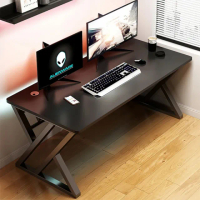 【優品星球】極簡電競桌電腦桌 100公分 深空灰 黑色 白色(桌子 書桌 辦公桌 工作桌 居家辦公)