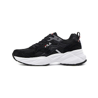 Fila Circuit [1-J905W-001] 男 慢跑鞋 運動 休閒 復古 透氣 舒適 緩震 穿搭 黑 白