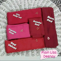 Krudung Deenay Liza polos Original