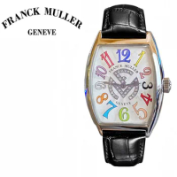 FRANCK MULLER New Cintrée Curvex Series Woman Watch Classic Style Quartz Women's Wristwatch High-end Boutique Ladies Watches.