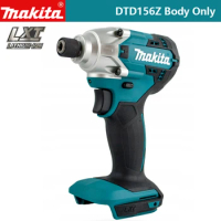 Makita DTD156 18V Li-ion LXT Impact Driver Cordless Electric Drill Driver Screwdriver 155N.M Household Multifunction Power Tools