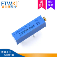 3006P-504 500K Potentiometer Precision Multi-turn Adjustable 3006 Potentiometer P504 Side Adjustment