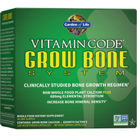Garden of Life Calcium Supplement 120 + 90 Capsules - Vitamin Code Grow Bone Made with Whole Foods M