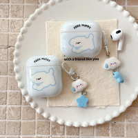 Ốp Tai Nghe Cún chó Con, Thiết Kế Đơn Giản Và Đáng Yêu, Tương Thích Với AirPods 4, Ốp Bảo Vệ Tai Ngh