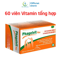 Vitamin Tổng Hợp Phagelvit Plus - Bổ Sung Vitamin A, B1, B2, B6 Và Khoáng Chất Sắt Kẽm, tăng sức khỏ