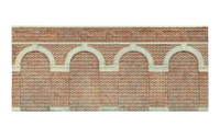 Mini 現貨 Hornby R7384 OO規 Arched Retaining Walls 拱形磚造擋土牆.2入