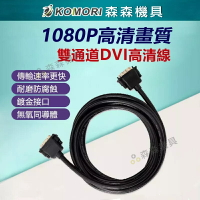 轉接線 電視線 螢幕線 DVI 高清螢幕連接線 24+1 公對公 抗干擾 投影機 DVD 1.5M/3M【森森機具】