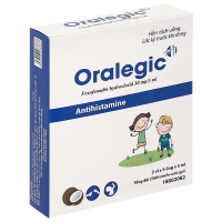 Hỗn dịch uống Oralegic 30mg/5ml điều trị viêm mũi dị ứng theo mùa