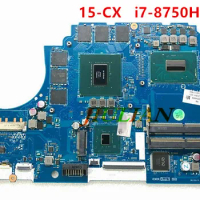 Buy Main Board L20304-601 For HP PAVILION GAMING 15-CX Laptop Motherboard DPF50 LA-F842P With CPU i7-8750H Tested Working