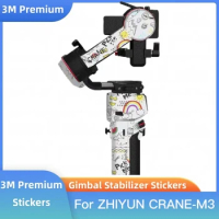 For ZHIYUN CRANE M3 Decal Skin Vinyl Wrap Film Gimbal Phone Action Cam Handheld Stabilizer Protective Sticker Coat CRANE-M3