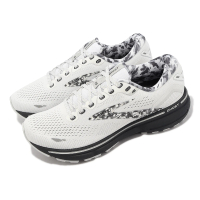 【BROOKS】慢跑鞋 Ghost 15 女鞋 白 雪地迷彩 路跑 魔鬼系列 15代 運動鞋(1203801B149)