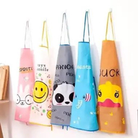 celemek waterproof anti air/celemek dewasa/celemek motif polos/apron masak Karakter