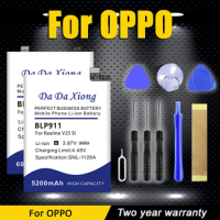 Battery For OPPO Realme Reno OnePlus Find V25 9i 9 8 A77 A57S RX17 A58 A97 R17 R9SK 1+9 7SE X5 Q5i Q3S V23 Pro / GT Neo 5 5G