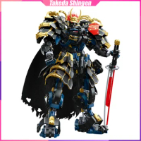 Takeda Shingen Building Blocks Progenitor Effect Mech Desktop Decoration Puzzle Assembling Model Toy