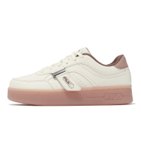 Fila 休閒鞋 Jelly 女鞋 白 米白 低筒 皮革 厚底 增高 小白鞋 斐樂 5C336Y177