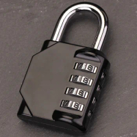 Anti-theft and Anti-rust Password Padlock Suitcase Lock Locker Backpack Gym Home Lock Box Zinc Alloy Waterproof Padlock