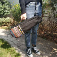 21 Inch Ukulele Bag Thick Knitted Cotton Bag Guitar Bag Shoulder Bag Backpack Carrying Case Guitar Concert Ukulele Case
