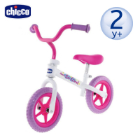 chicco-幼兒滑步車-粉紅彗星