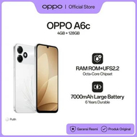 [NEW!] OPPO A6c 4+64GB & 128GB 4+128GB White