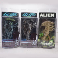 NECA Grid Warrior Xenomorph Alien Figure Alien vs Predator Action Figure Collectible Model Toys Christmas Birthday Gift