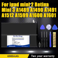6900mAh Bateria For iPad mini 2 Retina Mini 3 A1489 A1490 A1491 A1512 A1599 A1600 A1601 Send Accompanying Tool