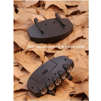 Safe Fishing 5-LED Flash Hiking Headlight Hat Clip Lights Cap Brim Lamp L9J0
