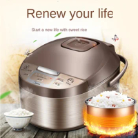 Smart rice cooker household reservation 4L firewood non-stick kitchen appliances
