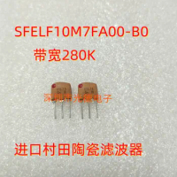 50pcs/ 10.7Mhz Murata Filter SFELF10M7FA00-B0 E10.7A SFE10.7MA5 Bandwidth 280K