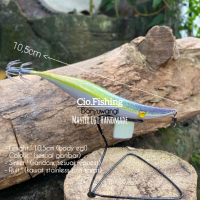 Udang - udangan kayu/ egi handmade 10,5cm