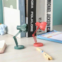 Mini LED Table Lamp Fold-able Night Reading Book Light Bedroom Study Reading Book Lamps Eye Protections Bedside Lights