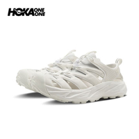 HOKA ONE ONE Hopara รองเท้าแตะสำหรับผู้ชายและผู้หญิง SANDALS สีขาว