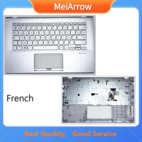 MEIARROW New/org For Asus VivoBook 14 V4000 V4000F X420F Y406 Y406U Y406UA X420 Palmrest Arabic keyboard upper cover