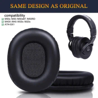 Replacement Earpads for Audio Technica ATH M50 M50X M50XBT M50RD M40X M30X M20X MSR7 Headphones Earmuff Earphone Sleeve Headset