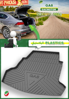 Corcoransu สำหรับ GACMOTOR GA8 16 17 2018 2019 2015-2020 แผ่นปูพื้นท้ายรถแบบสั่งตัดพิเศษ สำหรับทุกฤด