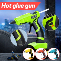 Hot Melt Glue Gun Household Industrial Mini Welding Hot Air Gun Electric Heat Temperature Tool With 7mm Glue Sticks