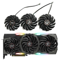 PLD09210S12HH PLD10010S12HH RTX 2080 Graphics Cooling Fan For MSI Geforce RTX 2080 2080Ti 2070 Super Gaming X Trio Graphics Fan