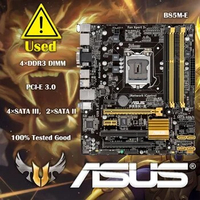 Asus B85M-E Motherboard B85 Socket LGA 1150 i7 i5 i3 DDR3 32G SATA3 USB3.0 Micro-ATX