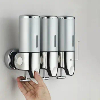 New Hand Soap Detergent Wall Mounted Soap Dispenser Bathroom Accessories Shower Gel Dispenser