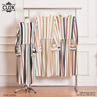 CU2K Midi Dress Hayna BARU Viral Fashion Muslim Outfit Remaja Terbaru Gamis Nyaman Casual
