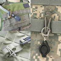 Chiến thuật Molle Web Dominators Webbing Straps Molle Attachment-Tactical-Gear Clip