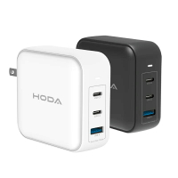 hoda 140W GaN 氮化鎵 智慧四孔電源供應器 附 typec 100W 充電線