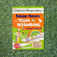 Buku Belajar Menulis Tegak Bersambung untuk TK dan SD