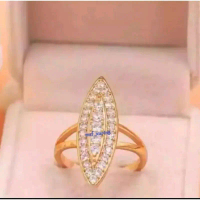Cincin Xuping Perhiasan Wanita Warna Emas Markis Xuping